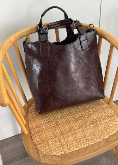 brazowa ines torebka