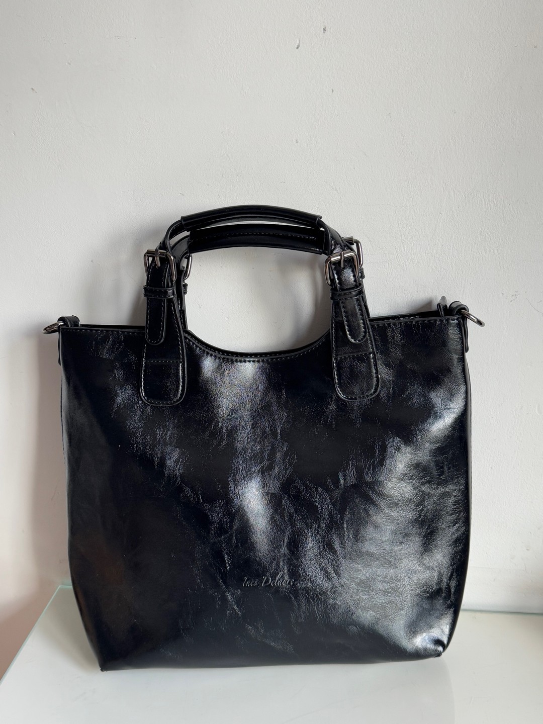 torebka shopper czarna