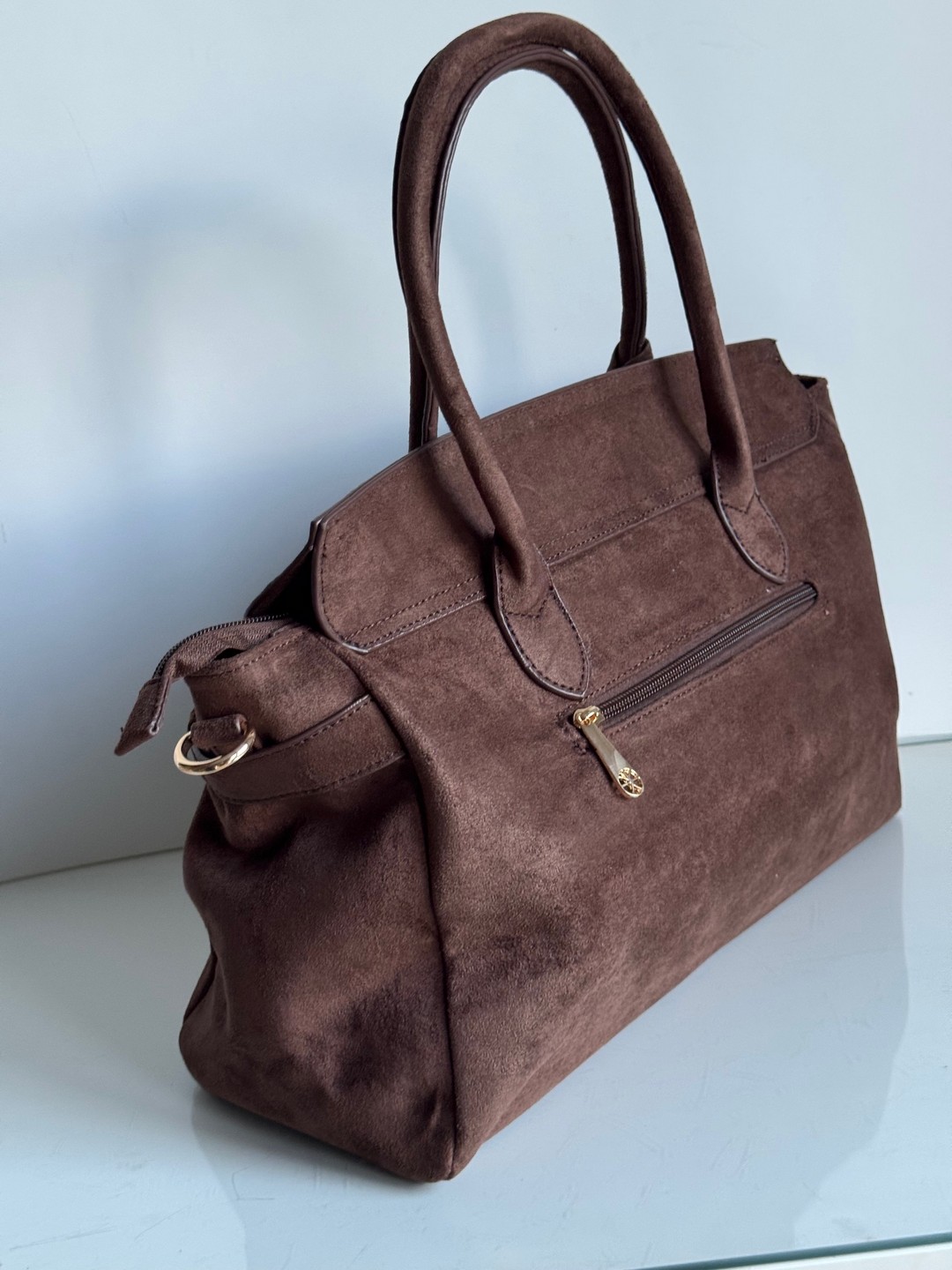 Torebka shopper z klamrą Gallantry - obrazek 8