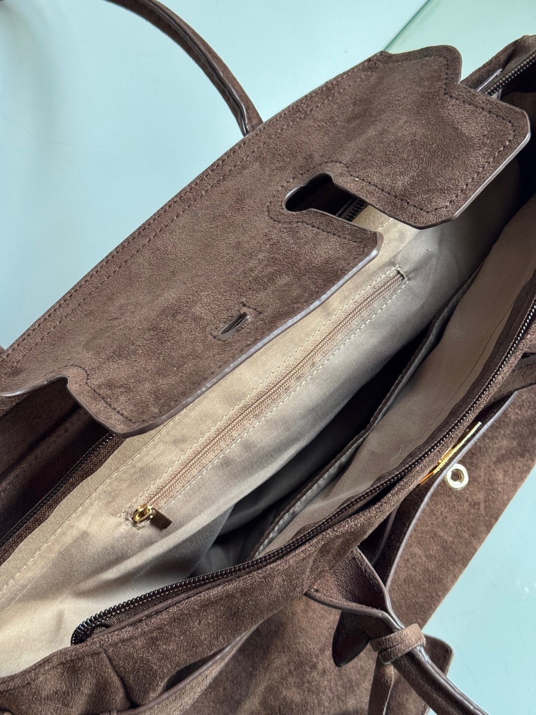 Torebka shopper z klamrą Gallantry - obrazek 7