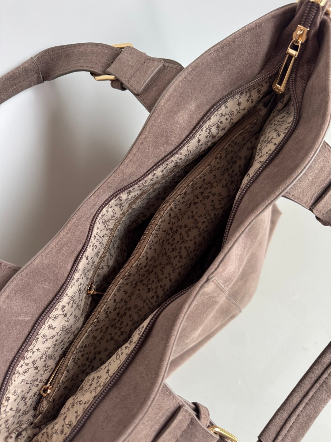 Torebka shopper Taupe Flora&co. - obrazek 7