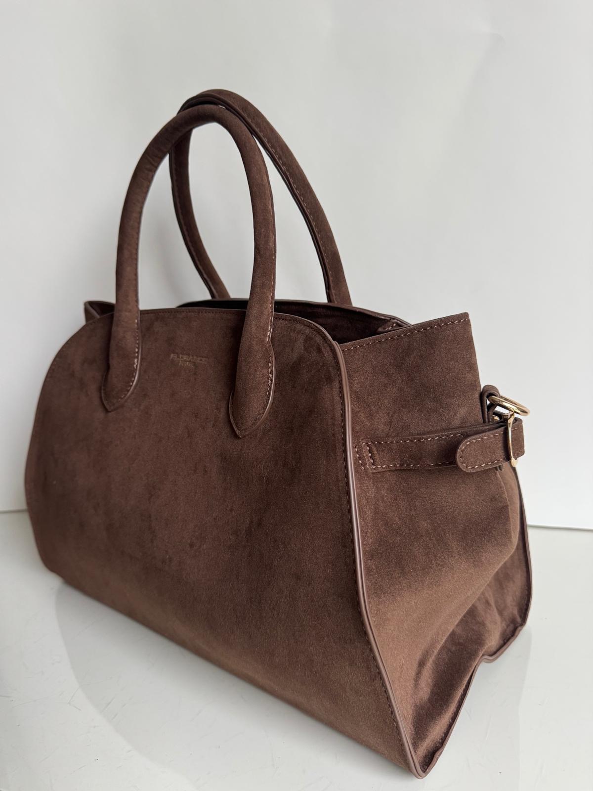 Torebka kuferek czekoladowa Flora&co - obrazek 5