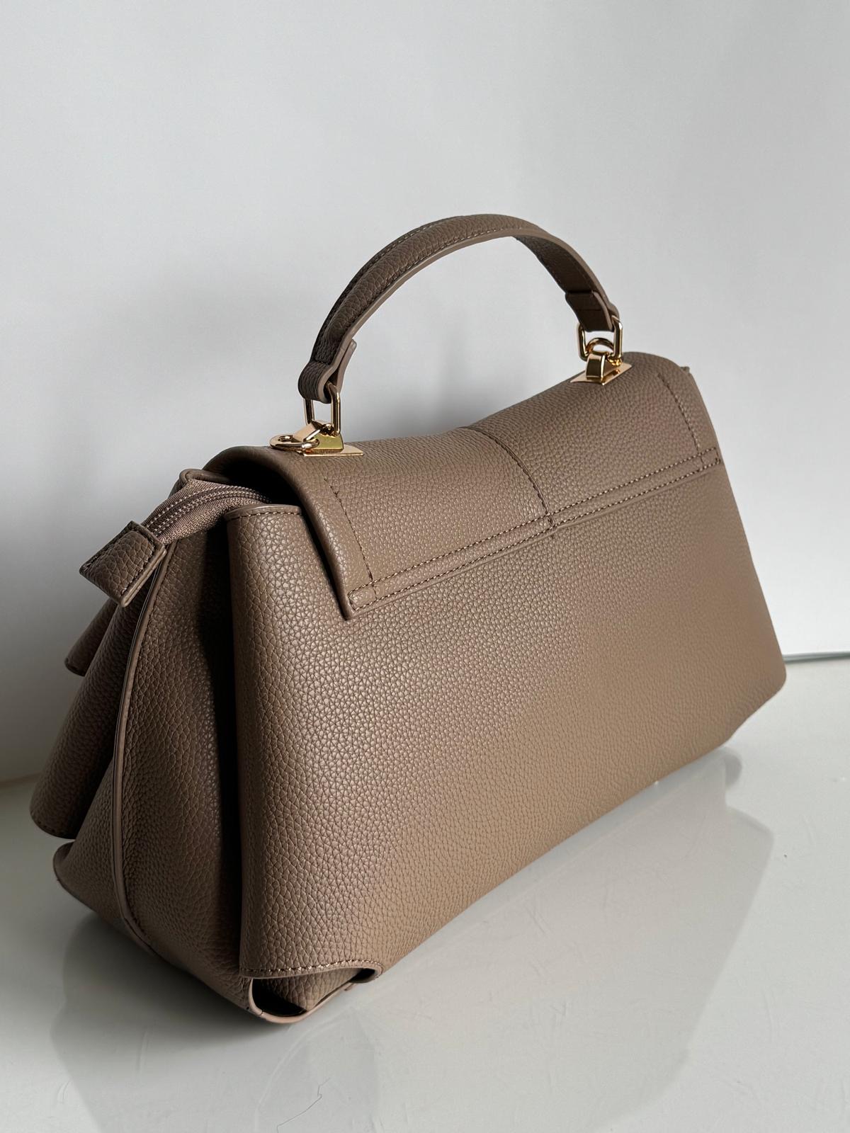 Torebka kuferek taupe Gallantry - obrazek 3