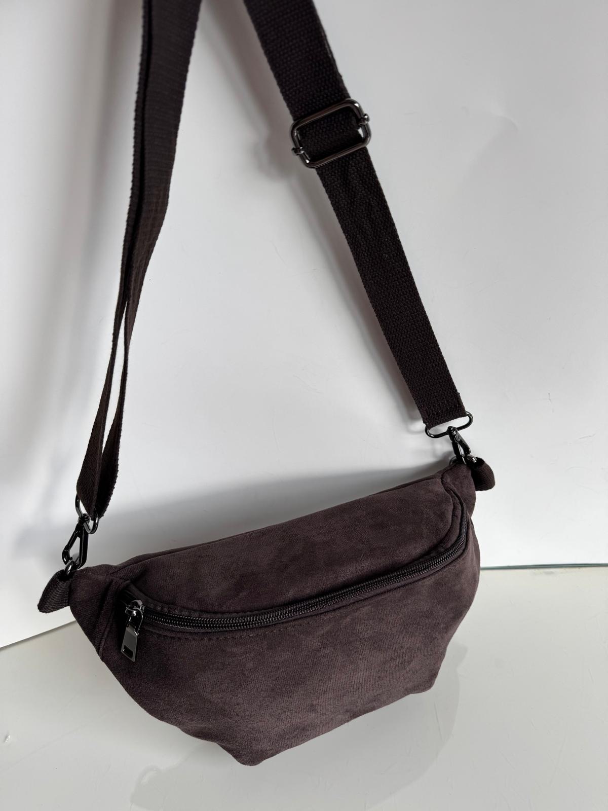 Torebka nerka eco zamsz Ines - obrazek 4