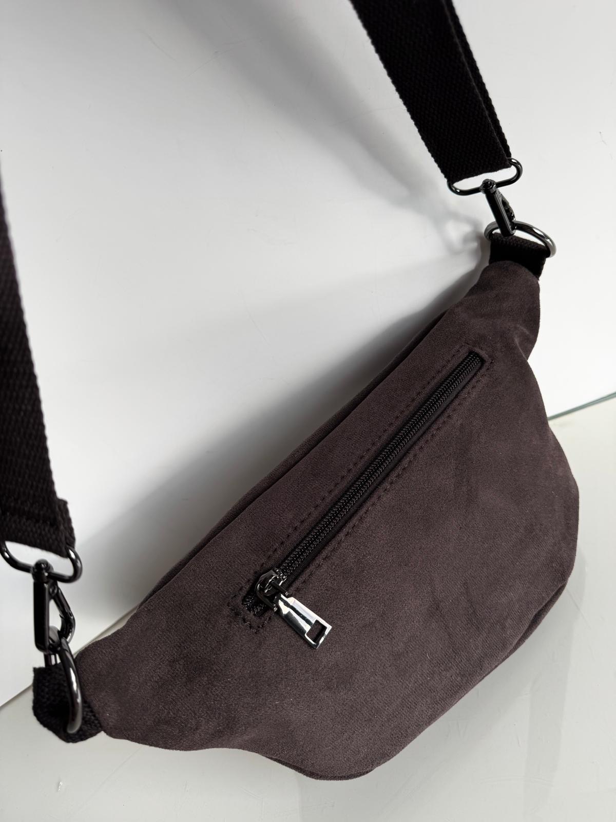 Torebka nerka eco zamsz Ines - obrazek 7