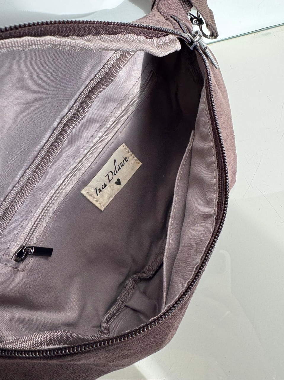 Torebka nerka eco zamsz Ines - obrazek 8