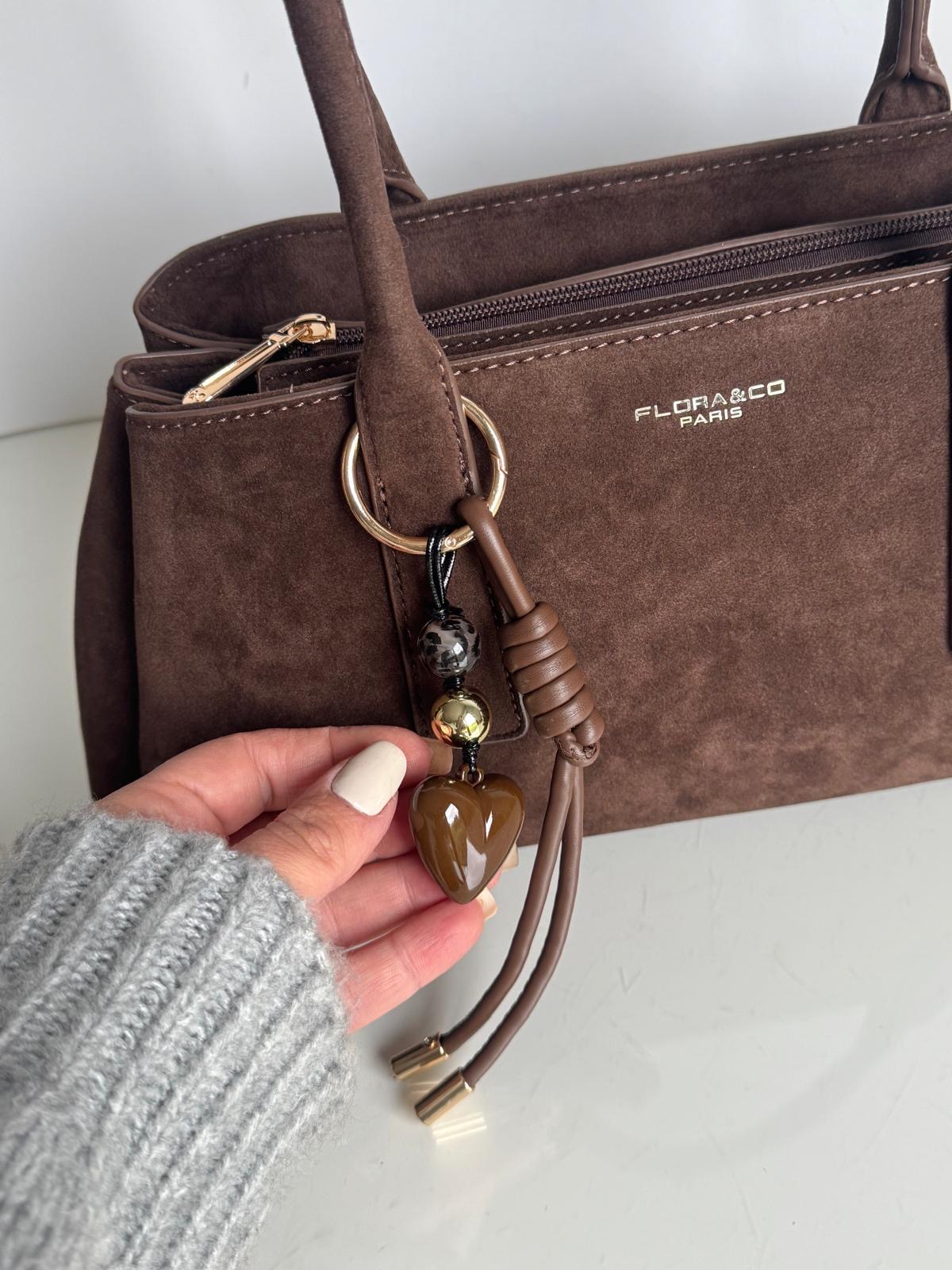 Torebka "jamnik" czekoladowa + zawieszka - obrazek 9